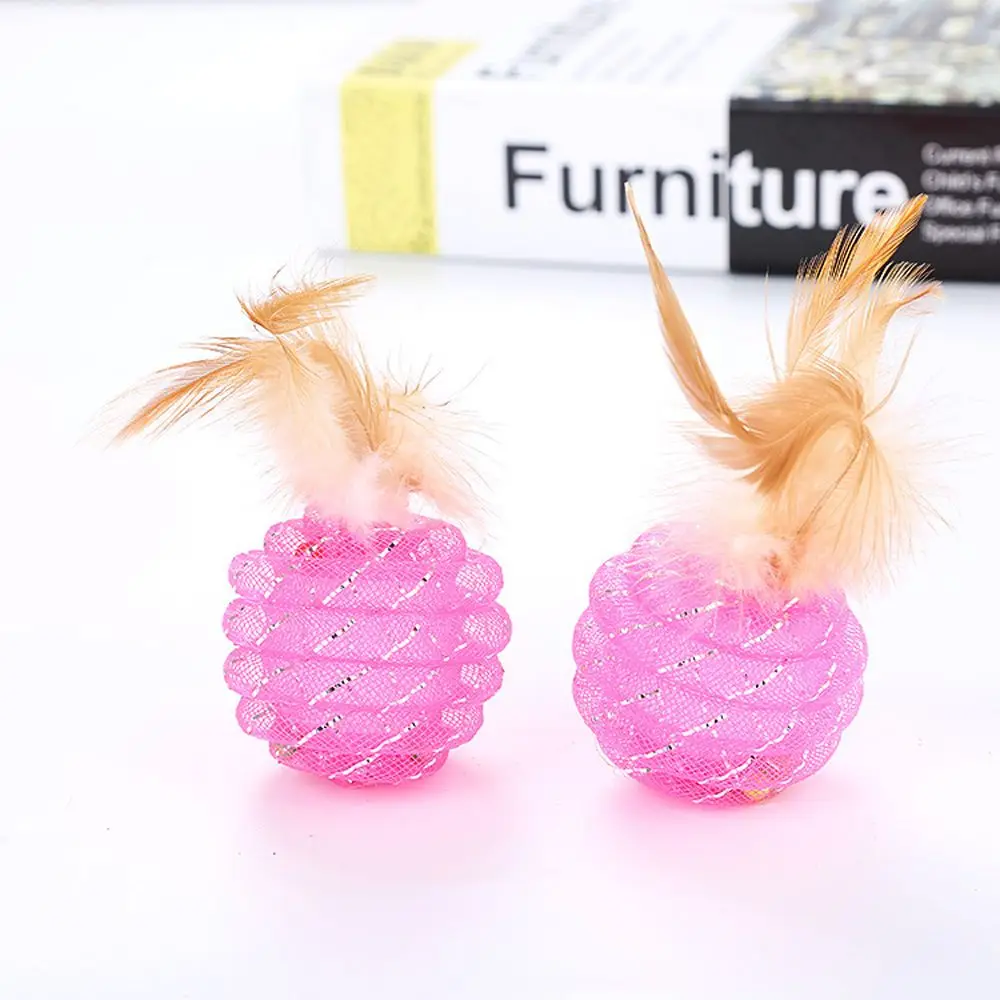 2 шт. пластиковые кошачьи игрушки для упражнений Когтеточка жевания