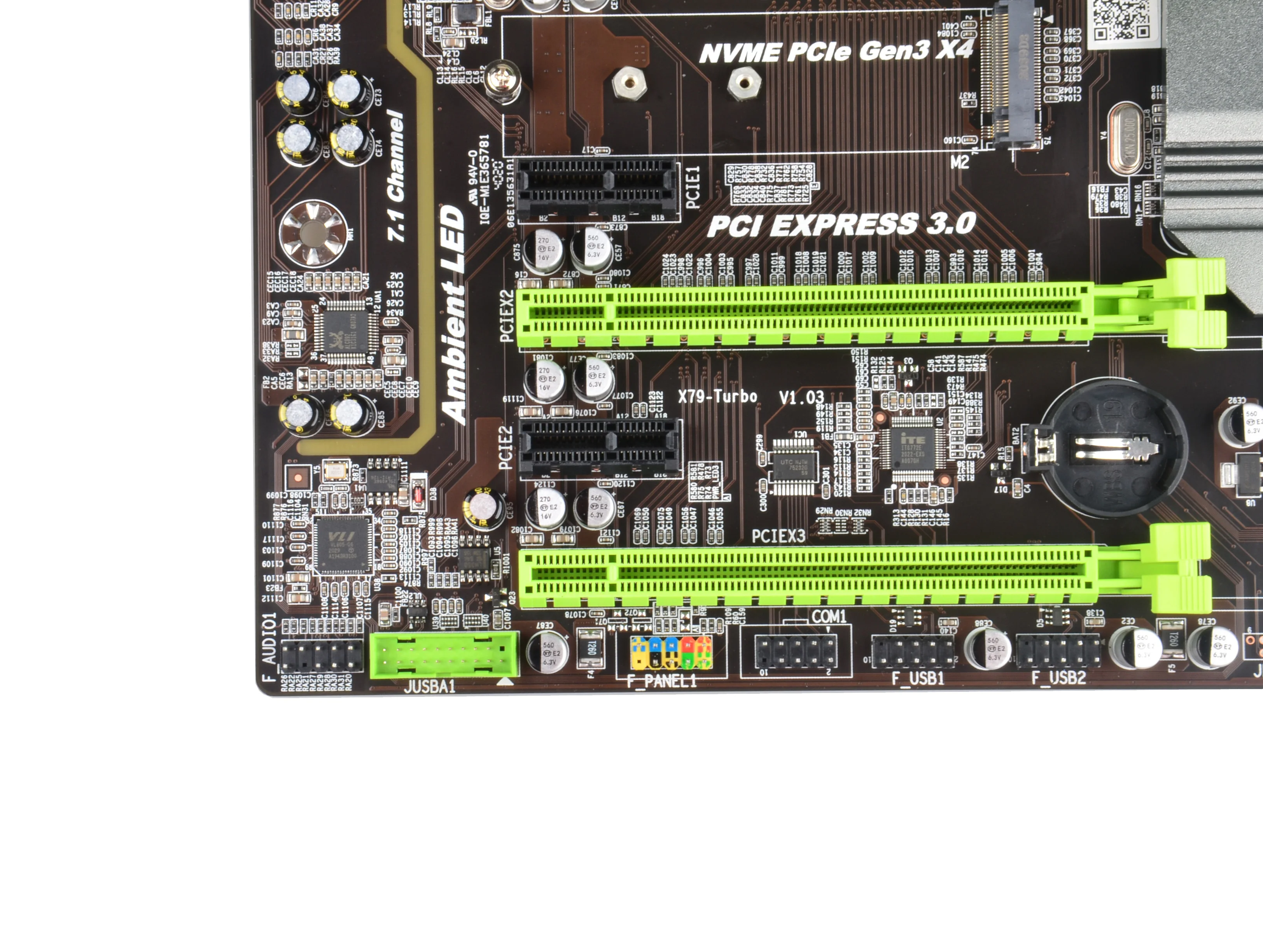 Комплект материнской платы X79 Combo LGA 2011 ATX USB3.0 PCIE3.0 M.2 Nvme с процессором E5 2650 V2 и 2 шт. x 8