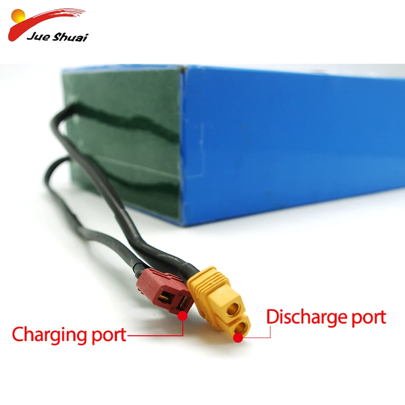Литий ионный аккумулятор для электрического велосипеда/скутера 36 В 48 52 60 5 А/ч с