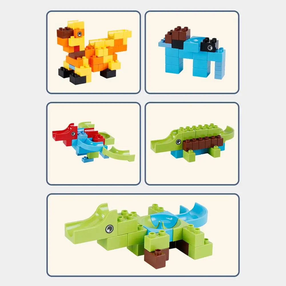 

Slide Block Large Particle Safe Building Blocks Child Puzzle Early Educational Toys Accessories For Children