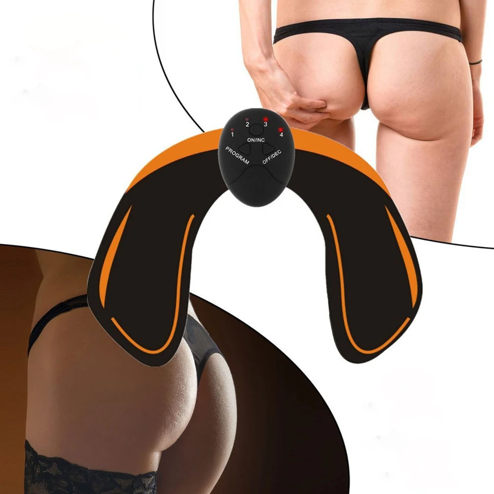 

Electric Muscle Stimulator Wireless Buttocks Abdominal ABS Stimulator Fitness Body Slimming Massager Smart EMS Hips Trainer