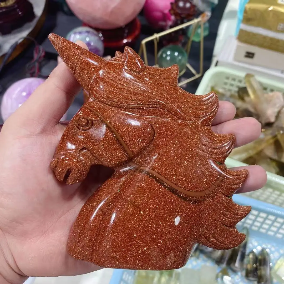 

High Quality Natural Crystal Unicorns Big Size Quartz Healing Stones Gemstones For Home Decoration
