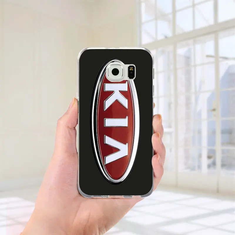 Мягкие чехлы для телефонов samsung Galaxy S2 S3 S4 S5 Mini S6 S7 S8 S9 S10 Edge Plus Lite Note 8 9 Coque Shell Love логотип Kia корейский - Цвет: Picture 7
