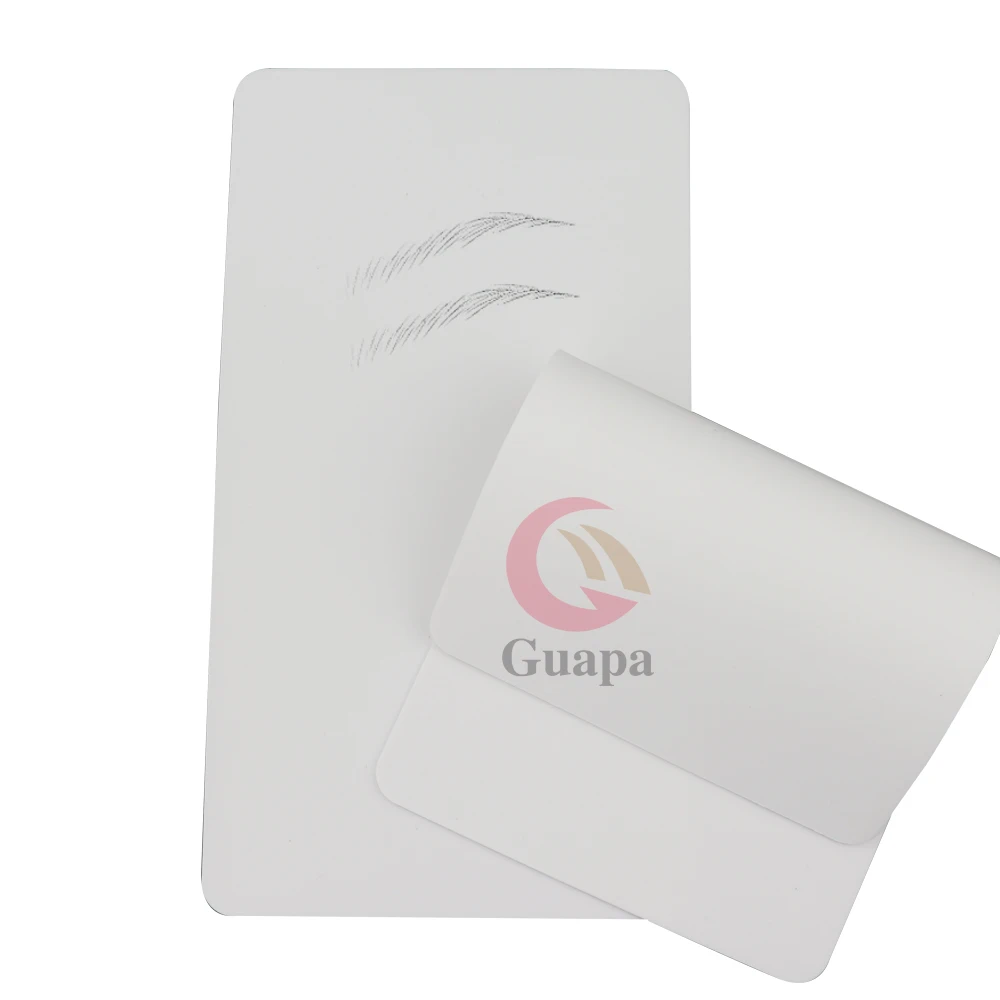 Пустой силиконовый инструмент для тренировки татуировок микроблейдинга бровей