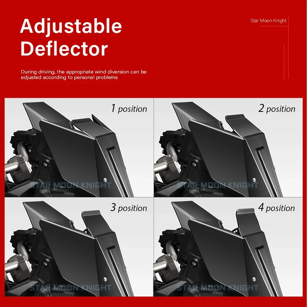 Аксессуары для мотоциклов ветровое стекло алюминиевый ветрозащитный экран