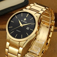 2021 relogio masculino wwoor mnes wacthes top brand luxury gold black stainless steel waterproof date fashion mens wrist watch
