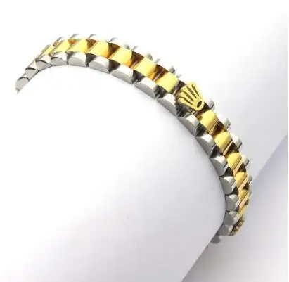 10 шт. Спидометр Pulsera стиль бразильская Корона нержавеющая сталь манжеты цепи звено браслет браслеты для мужчин
