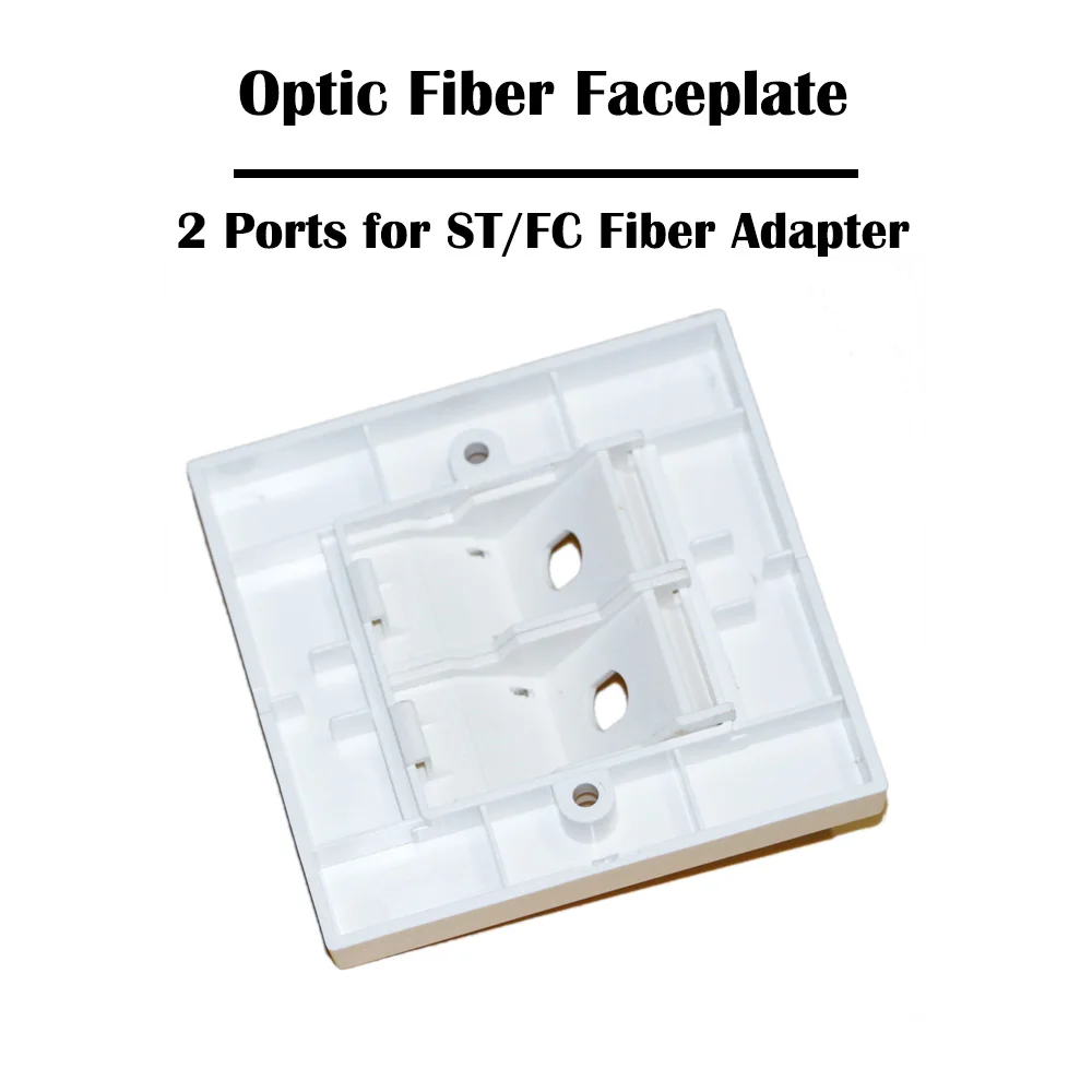 1 порт/2 порта ST/FC оптическая волоконная Лицевая панель FTTD FTTH сетевой Ethernet UPC/APC