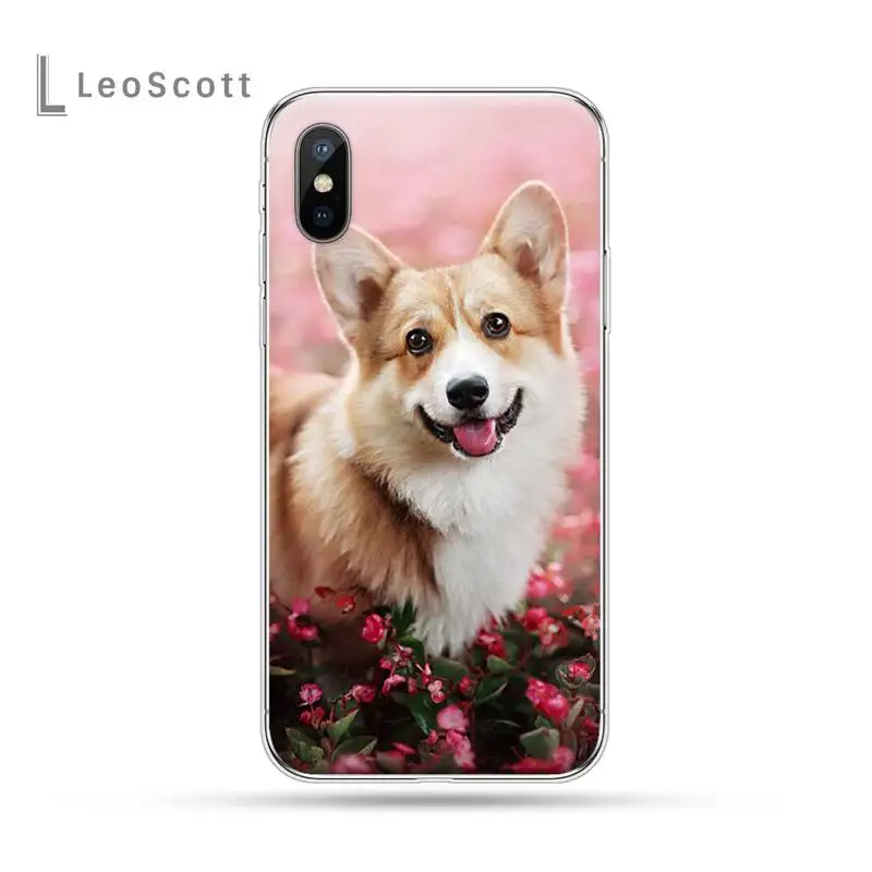 

Cute Animal Corgi Dog high quality luxury Phone Case shell For iphone 12 5 5s 5c se 6 6s 7 8 plus x xs xr 11 pro max