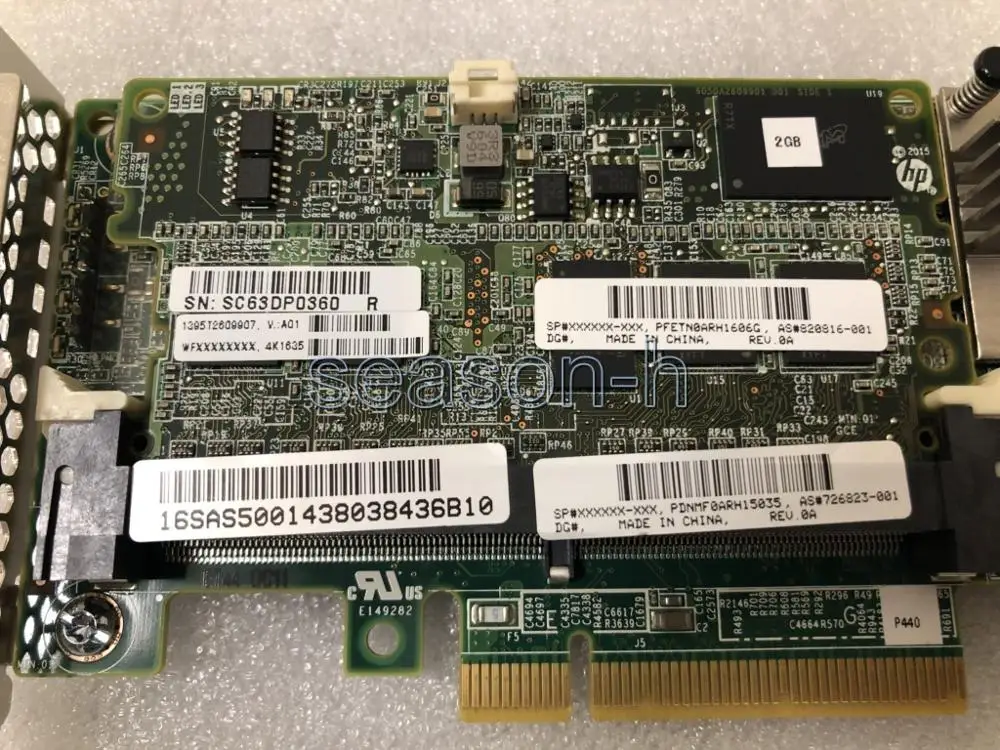 Интеллектуальный контроллер Hp P440/ 2G 820834-b21 raid-карты |