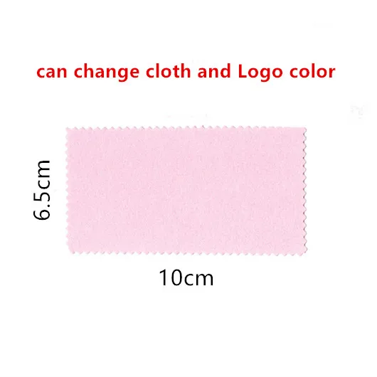 300 шт. товары на заказ Бесплатная печать логотипа чистящая полировочная ткань для