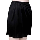 Женская атласная юбка-подъюбник, свободная мини-юбка с защитой от воздействия