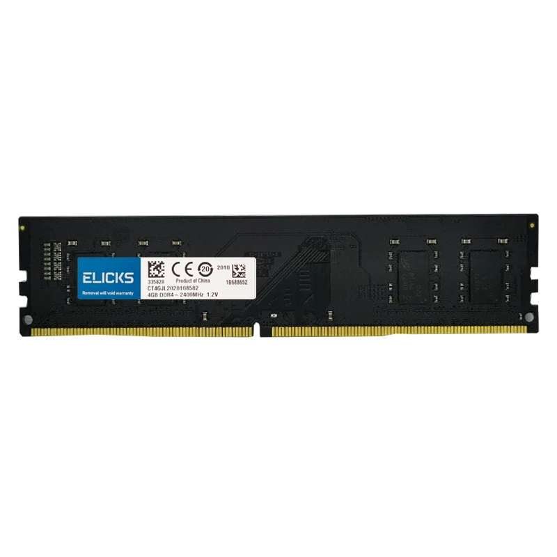 

8GB set (2pcs 4GB) 2400MHz PC4-19200 DIMM Desktop Memory DDR4 RAM 288pin 1.2V No-ECC Black Board