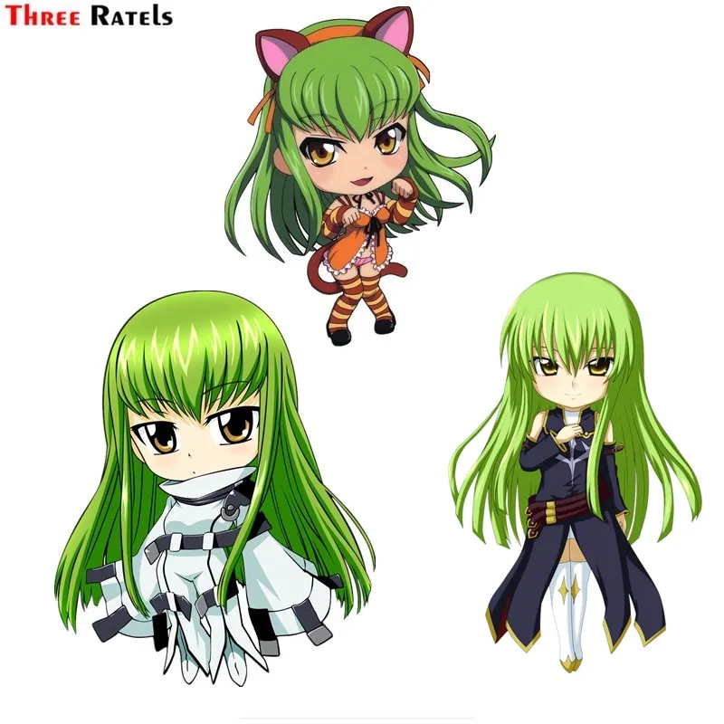 

Three Ratels FC939 код Geass Chibi C наклейка на кузов автомобиля Наклейка на ноутбук