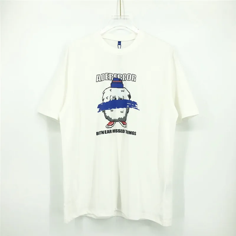 

ADER ERROR Snowman Printing T-shirts Men Women High Quality Adererror Tops Tee