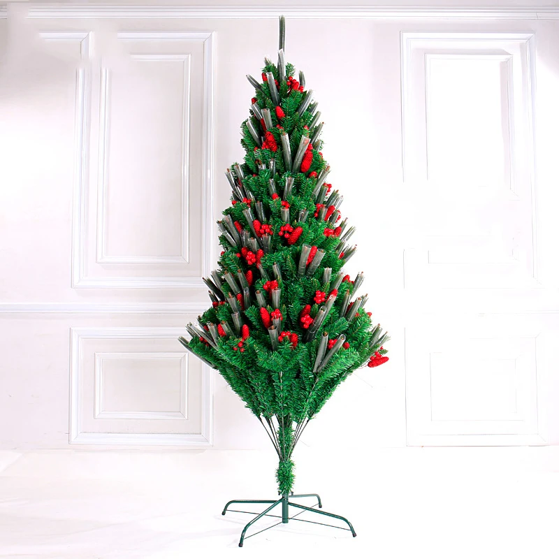 1.5M/1.8M/2.1M Pine Needles Encryption Red Christmas Tree Large Luxury Family Hotel Shopping Malls Decoration Supplies | Дом и сад