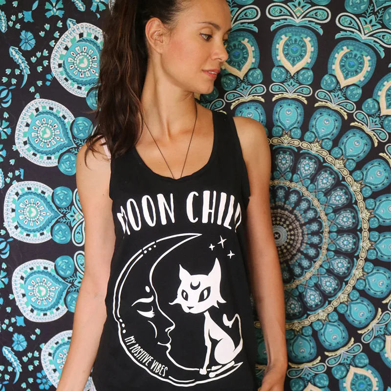 GYPSY SOUL топы без рукавов в готическом стиле пикантные Клубные Топы фестиваль