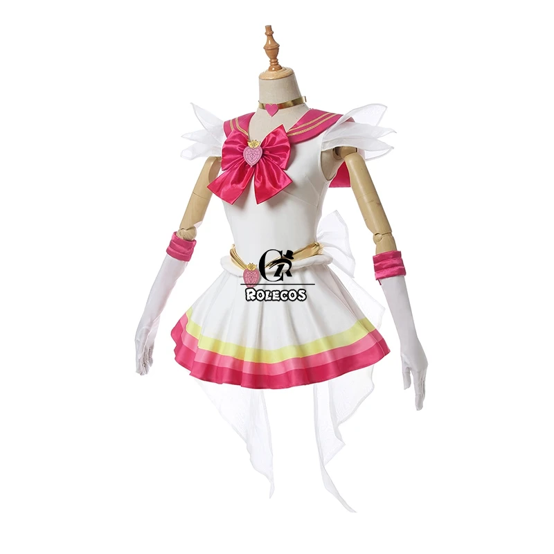 ROLECOS Сейлор Мун вечный Косплей Костюм Chibiusa косплей платье Хэллоуин женский