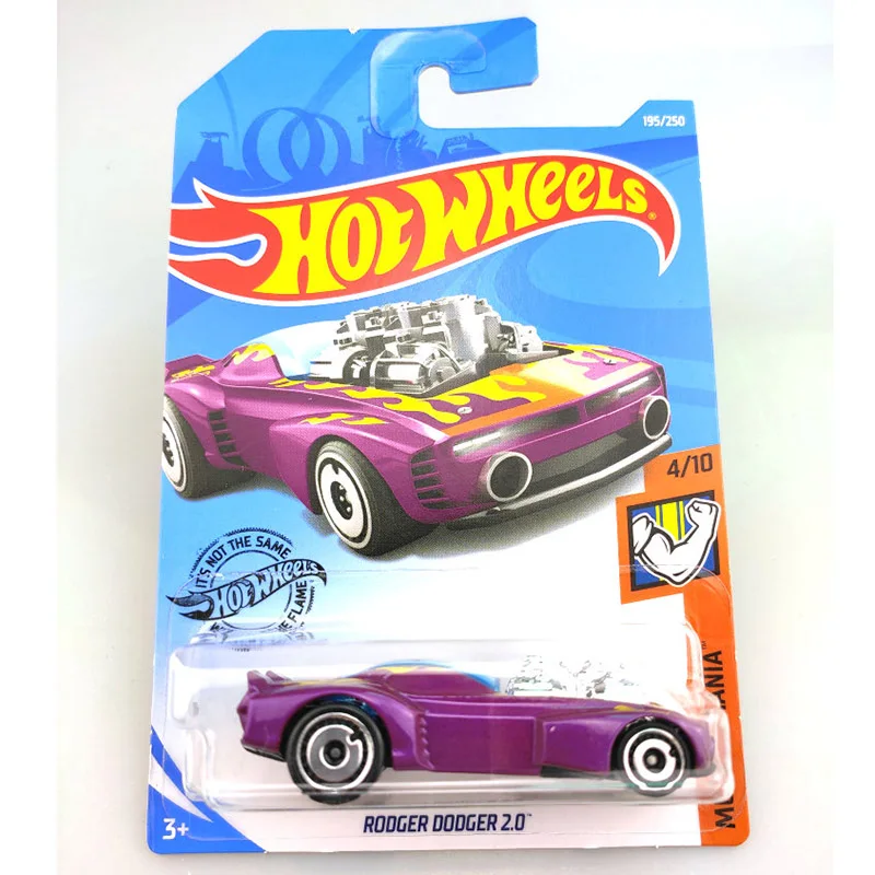 Hot Wheels 1: 64 Автомобиль NO.174-218 TESLA MAZDA JEEP FORD CHEVY VOLKSWAGEN металлическая литая модель автомобиля детские игрушки подарок - Цвет: 195-2019