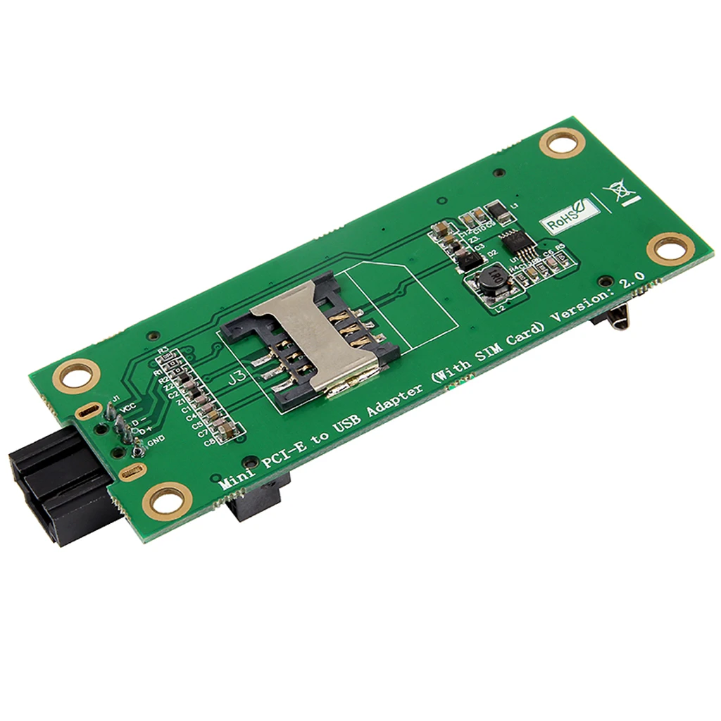 MagiDeal Mini PCI Express к USB адаптеру слот для sim карты WWAN/LTE Modul|Аксессуары демонстрационных