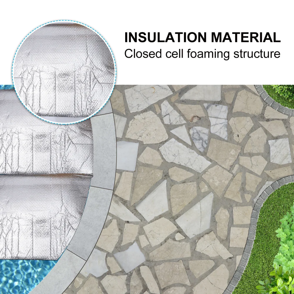 1 шт. Теплоизоляционный чехол для плавательного бассейна теплоизоляционная