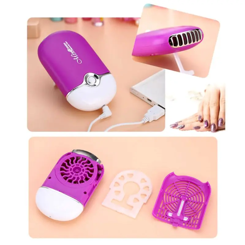 

Mini Portable USB Eyelash Fan Dryer Extension Tool Fan Air Conditioning Blower Glue Makeup Grafted Eyelashes Dedicated Product