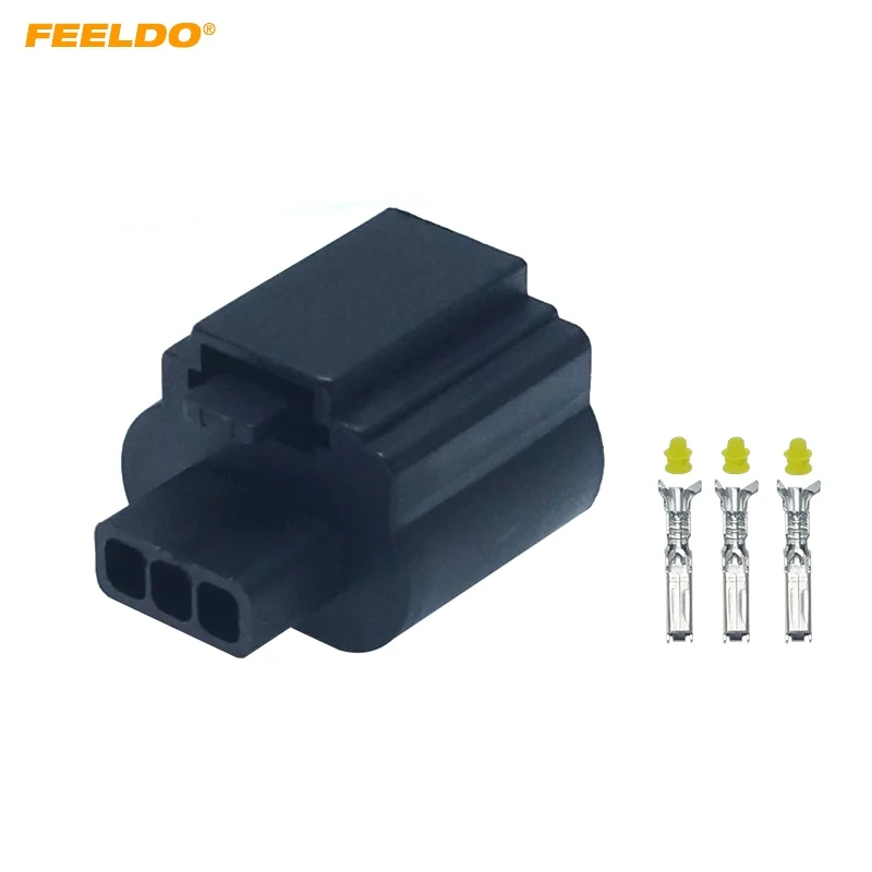 FEELDO 1 комплект Автомобильный светодиодный HID-лампочка сделай сам быстрый адаптер