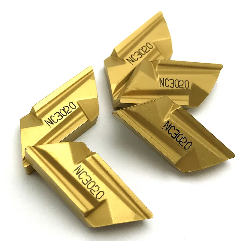 

carbide inserts KNUX160405R KNUX 160405R NC3020 metal lathe tools steel processing Original blade