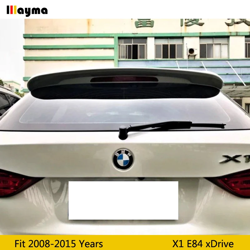 Спойлер для крыши BMW X1 xDrive спойлер E84 из АБС пластика Праймер Стайлинг автомобиля