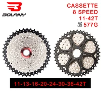 bolany mtb 8 speed bike freewheel 11 40t 42t mountain bicycle cassette tool spare parts for bicycles compatible for m410 sram x4