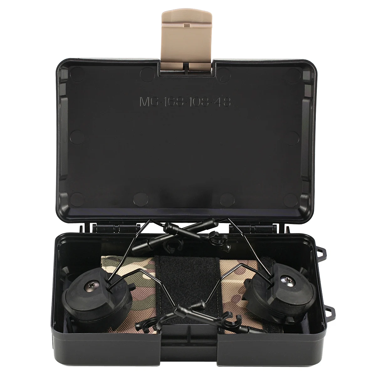 

ZOHAN tactical helmet track earmuff helmet rail bracket adapter headset bracket Set for Peltor comtac Series