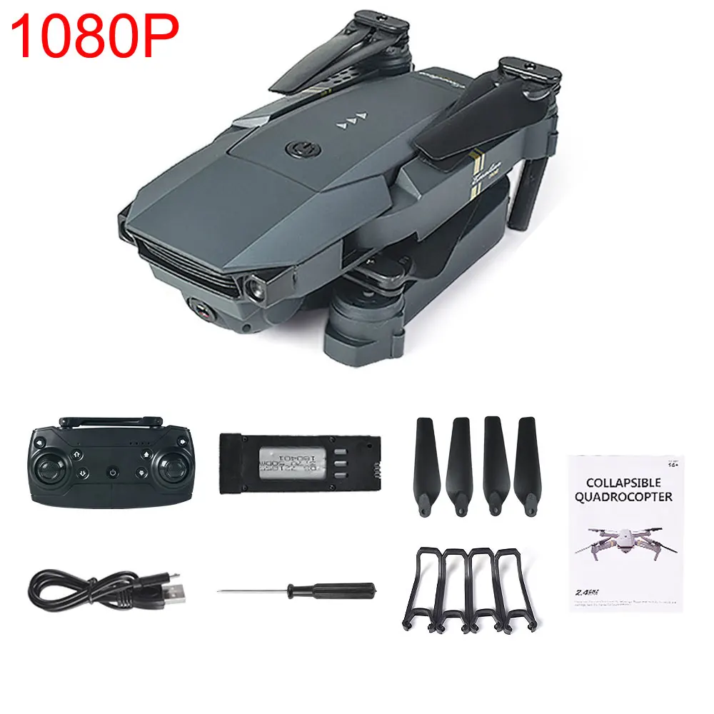 WIFI FPV с широкоугольной HD-камерой 1080P режим удержания высоты Складная рукоятка