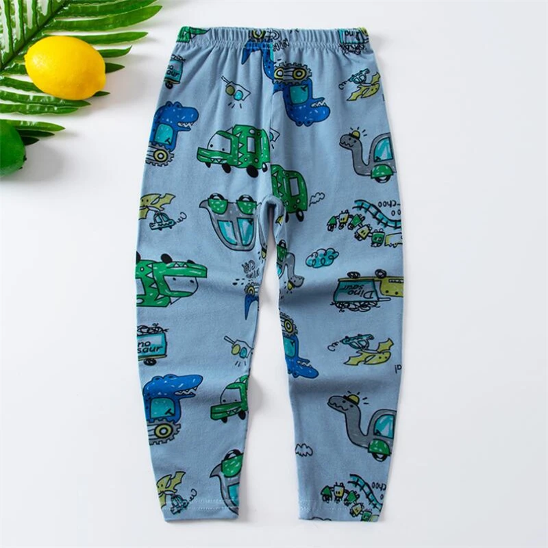 Осенние детские длинные штаны шаровары для мальчиков и девочек От 3 до 10 лет