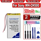 HSABAT 500 мАч, Батарея для Sony WH-CH500 WH-CH510 WF-H800 WF-XB700 гарнитура