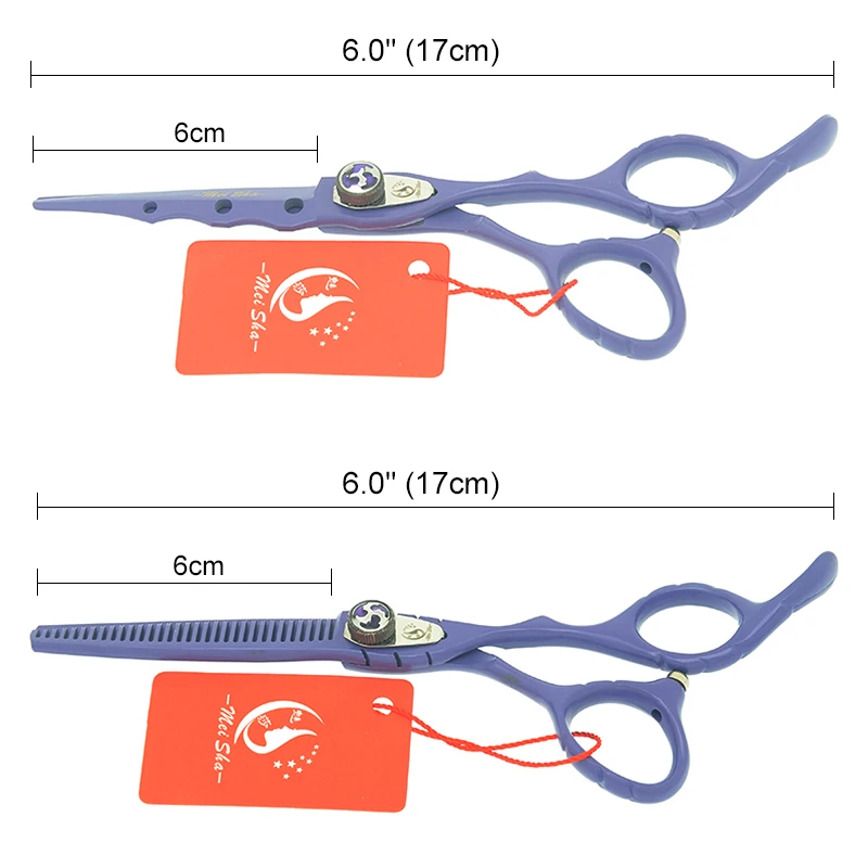 

Meisha 6 inch Barber Shop Hairdressing Scissors Cutting Shears Thinning Scissor Professional Hair Styling Scissor A0024A