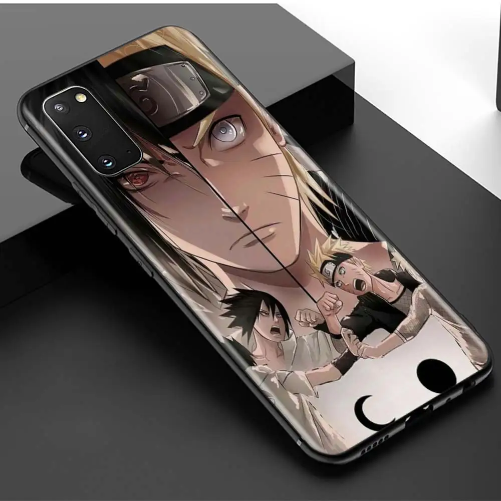 

Phone Case for Samsung S20 FE S20 S10 S8 S10E S9 Lite Ultia Plue 5G S7 Edge Thin Soft Cover Coque Sasuke Naruto