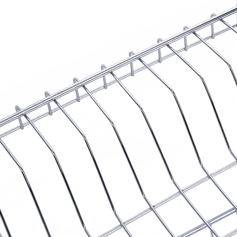 Новый 2 Ярусный Держатель для посуды домашняя кухонная сушилка тарелок чашек