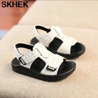 skhek boy sandals holes toddlers baby beach shoes kids roman style sandal white boys fashion casual sandals sandalias