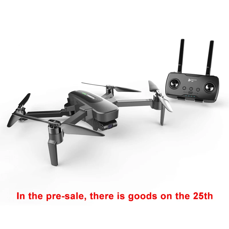 Белый Hubsan H117S Zino Pro gps 5G WI-FI 4 км передачи изображений Складная рукоятка с видом от первого лица в формате 4K UHD, Камера 3-осевому гидростабилизатору Дрон Квадрокоптер с дистанционным управлением - Цвет: Белый
