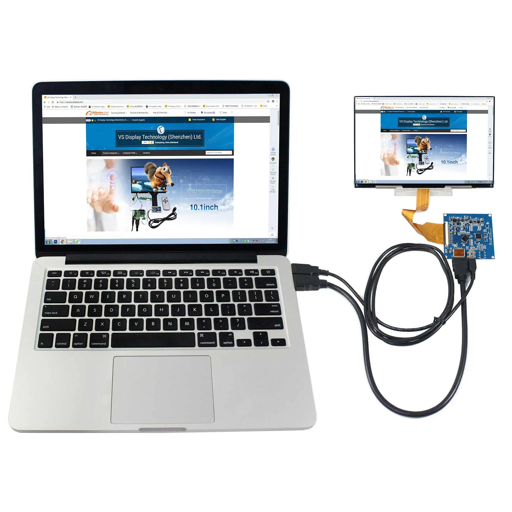 

8.9 inch 2560*1600 2k IPS Screen TFT08925601600 Backlight WLED 8.9inch LCD 61pins MIPI Connector VS-MIPI089-V1