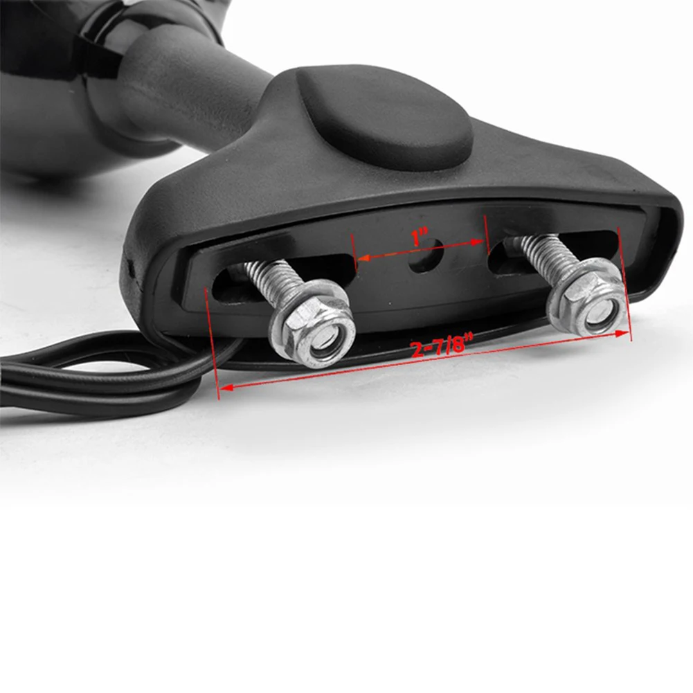 

2Pcs/Set Motorcycle Accessories Adjustable Motorcycle Rear View Side Mirror With LED Turn Signal Motorcycle Side Mirror