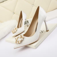 women shoes sexy high heels crystal shoes pointed top extreme high heels stiletto flock dress shoes women rhinestone pumps
