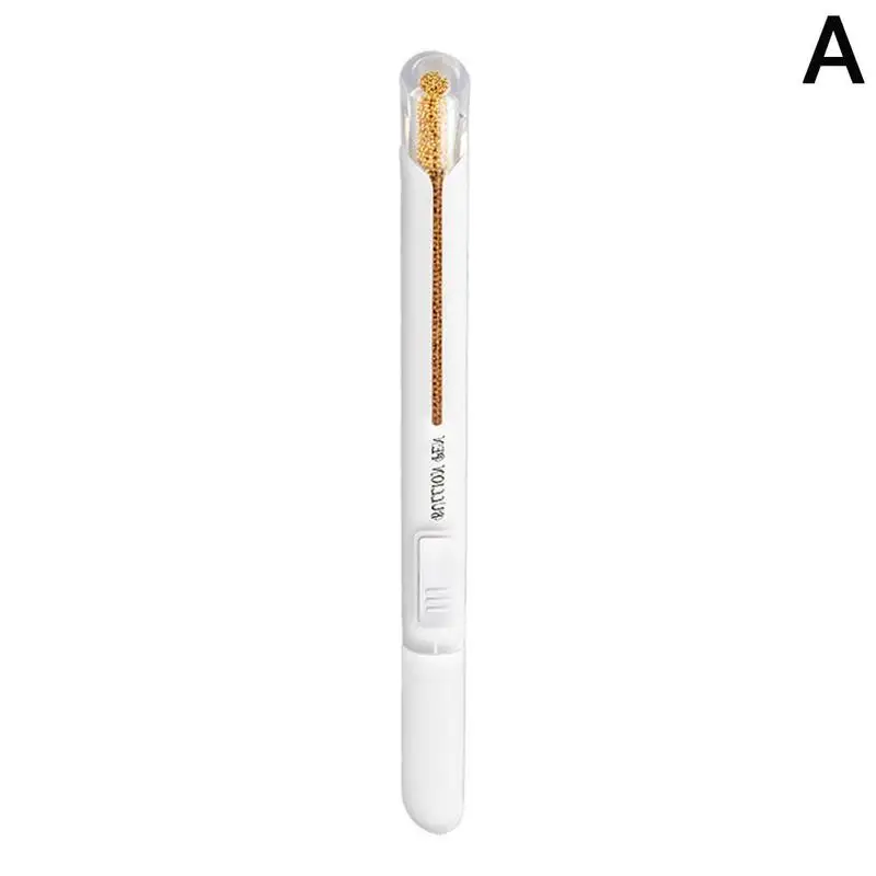 

1 шт. Шариков Диаметр Сталь бусины Палочки ing нажмите с силой так, ручка для ногтей, для маникюра, Палочки вверх маленький шарик Икра Маникюр А...