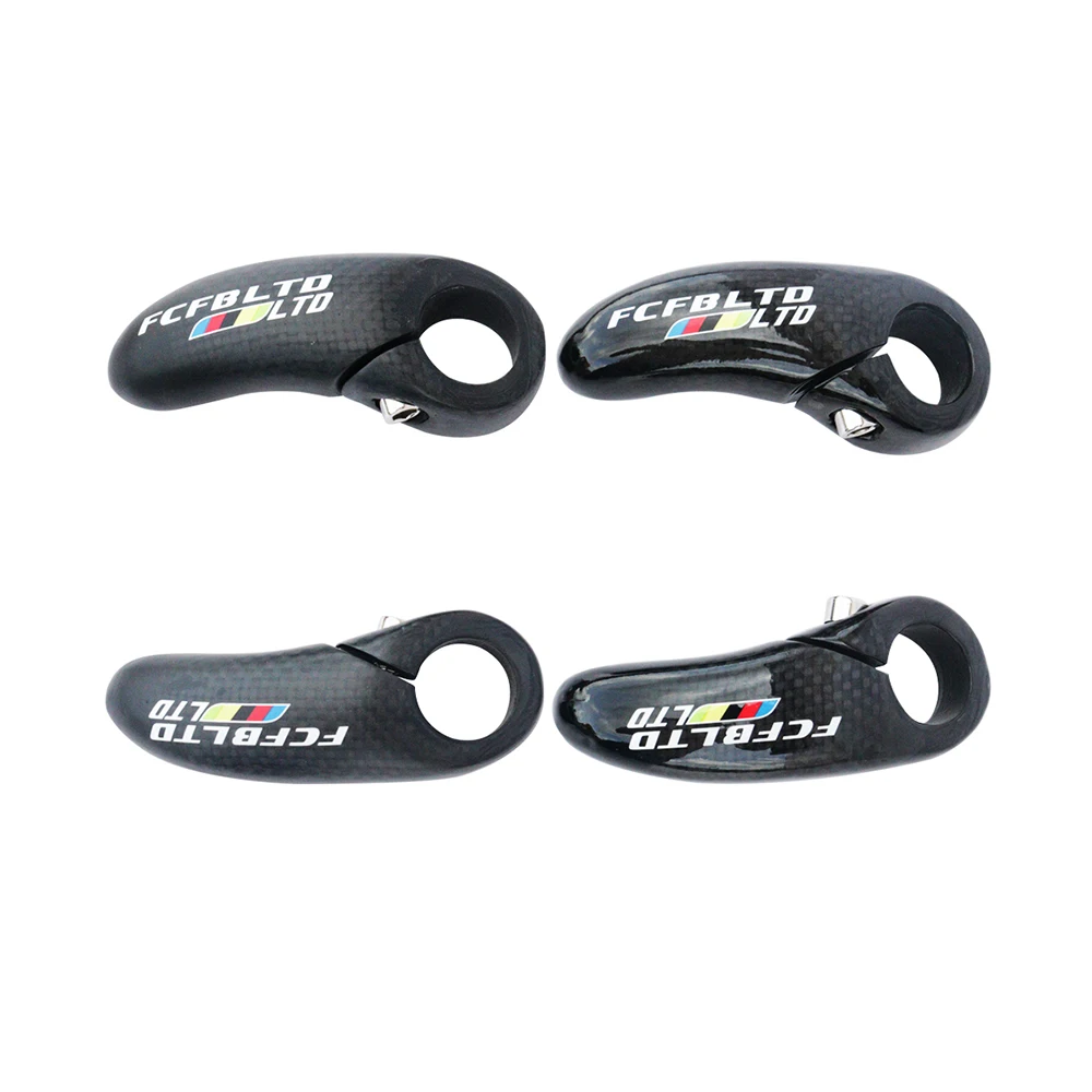 Наконечник руля из углеродного волокна Малый вспомогательный Руль для горной