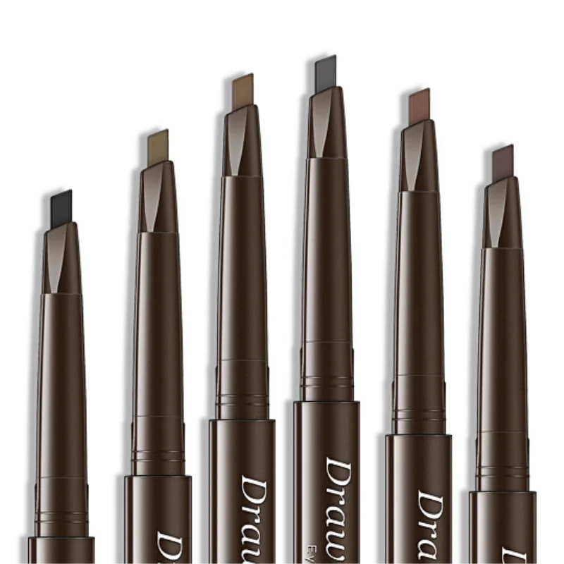 Новинка 4 цвета карандаш для бровей натуральный водонепроницаемый Вращающийся