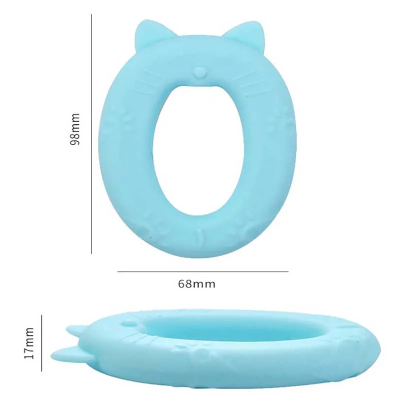 

1 X Silicone Grip Ring Protable Silicone Hand Cat Gripping Ring Carpal Expander Finger Trainer Grip Strength Recovery Ring