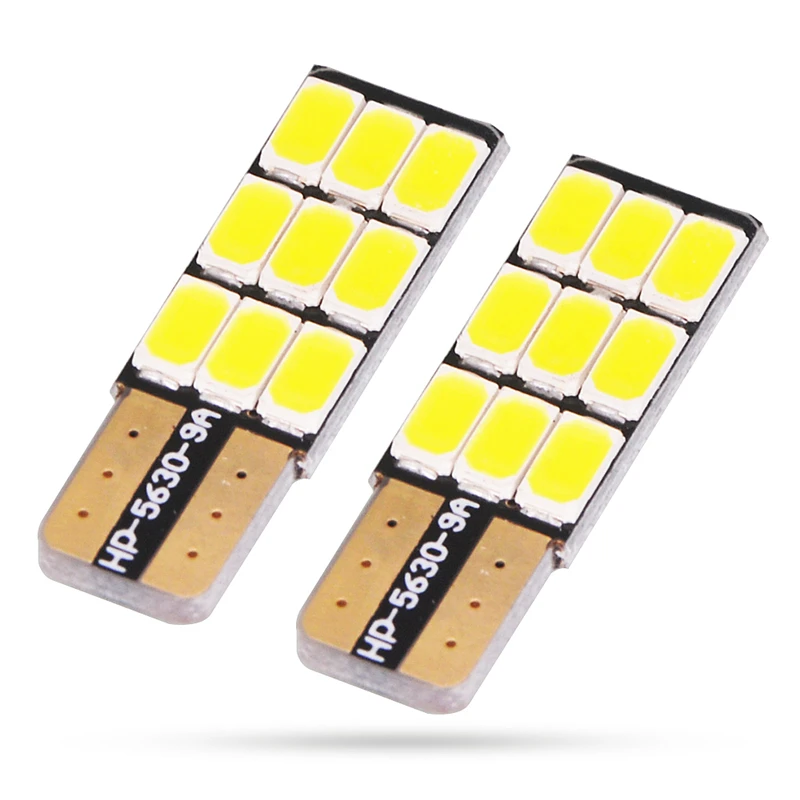 10 шт. автомобильный T10 светодиодный 194 168 W5W 9 5630 SMD клиновидная лампа автомобильные