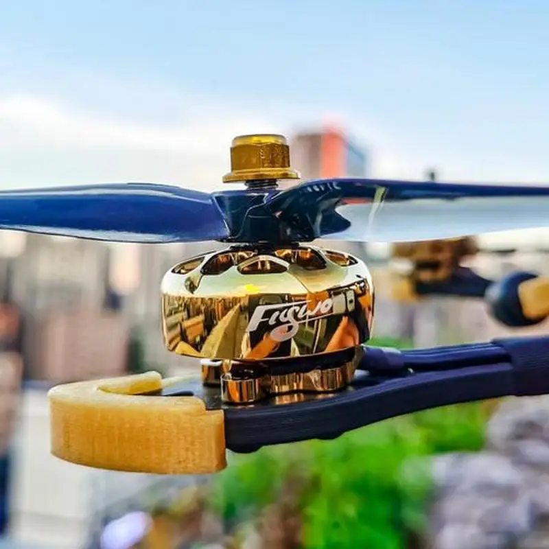 Flynin woo 2306 5 V2 2450KV 4 5S кинематографический FPV Бесщеточный Золотой двигатель для