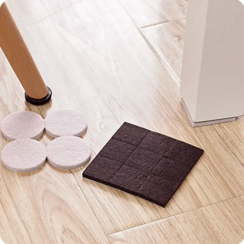 

Felt Furniture Foot Pad Chair Table Leg Protectors Mat Silent Sofa Desk Legs Feet Covers Anti Slip Furniture Leg Protective Caps
