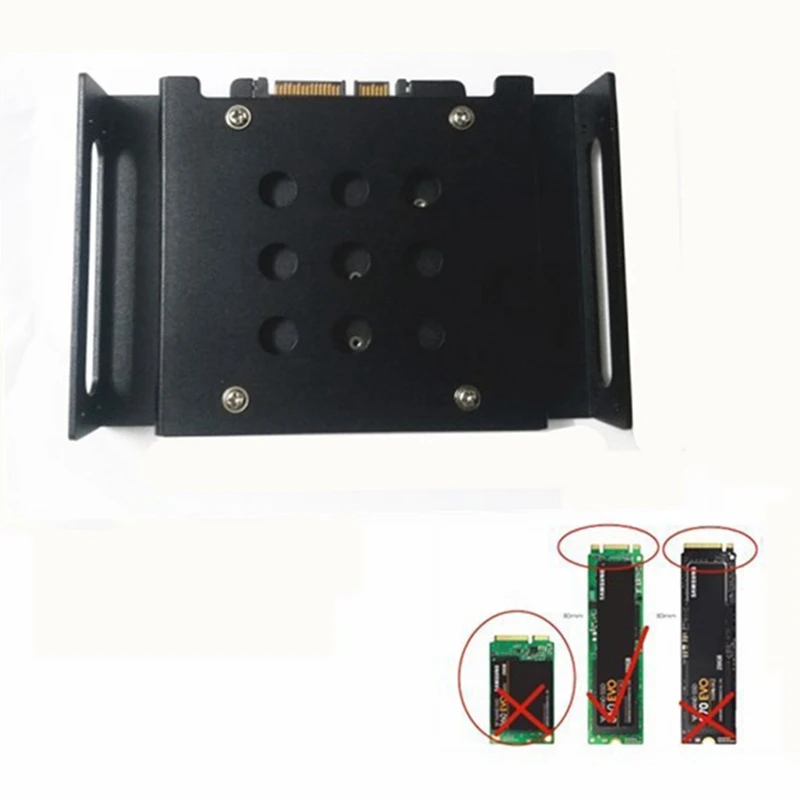 M.2(B-Key)NGFF-SATA SSD to SATA 5.25-Inch Optical Drive Bit Adapter Hard Holder Chassis Disk Bracket | Электроника